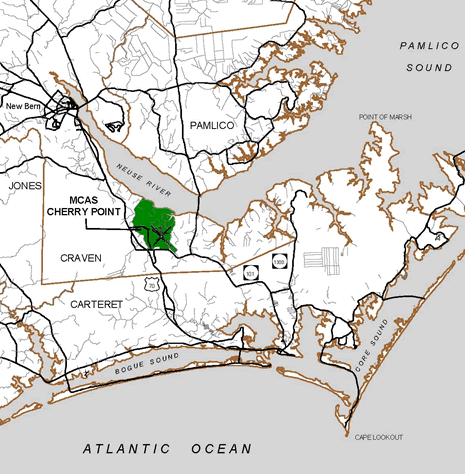NRL-CBD Location Map
