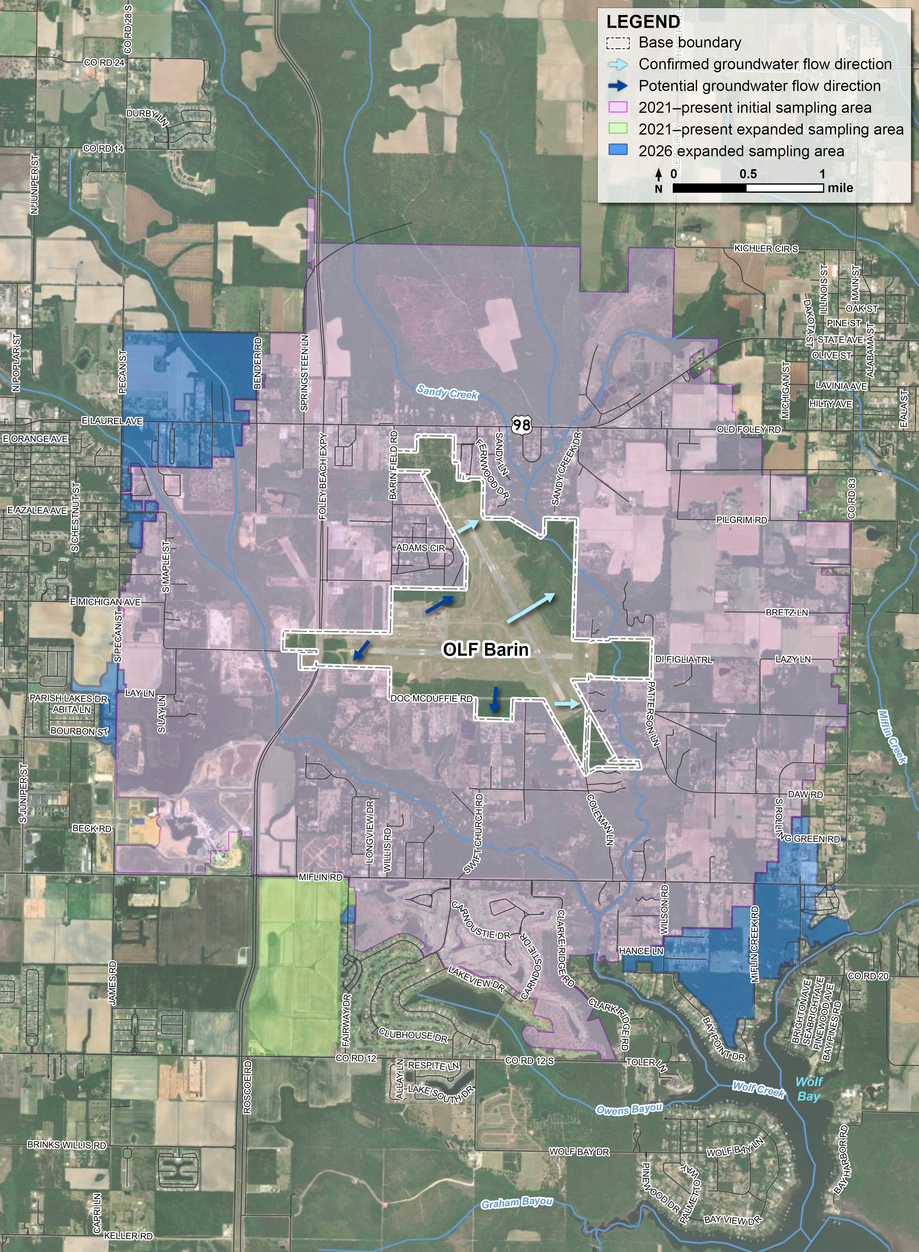 Sampling Area