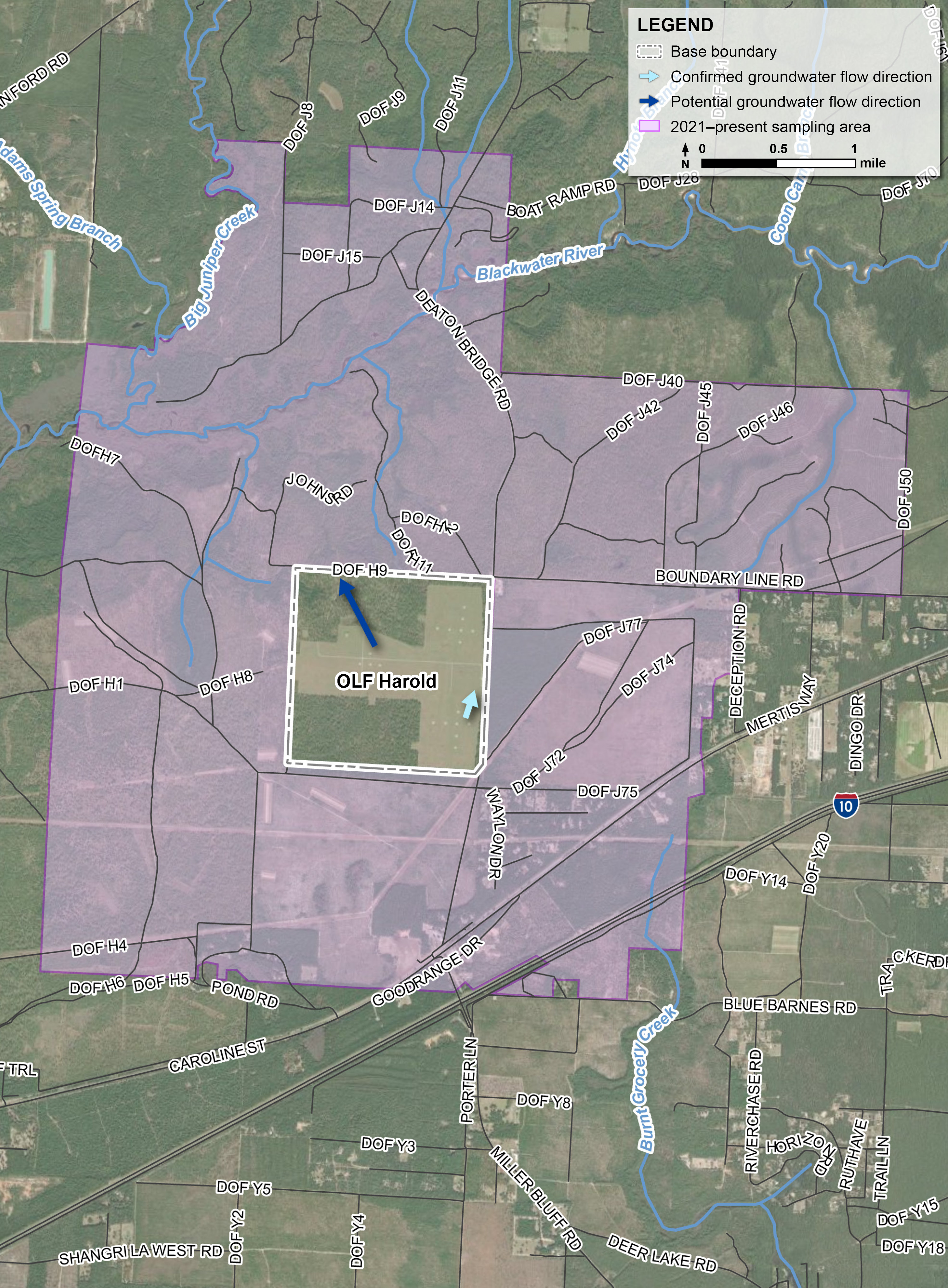 Sampling Area