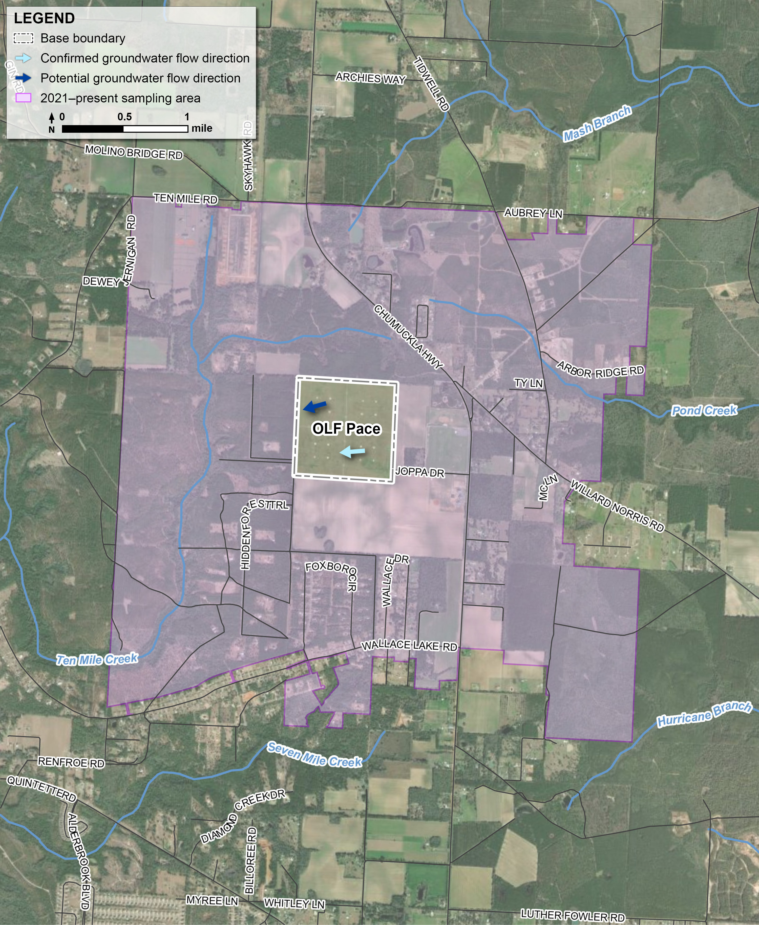 Sampling Area